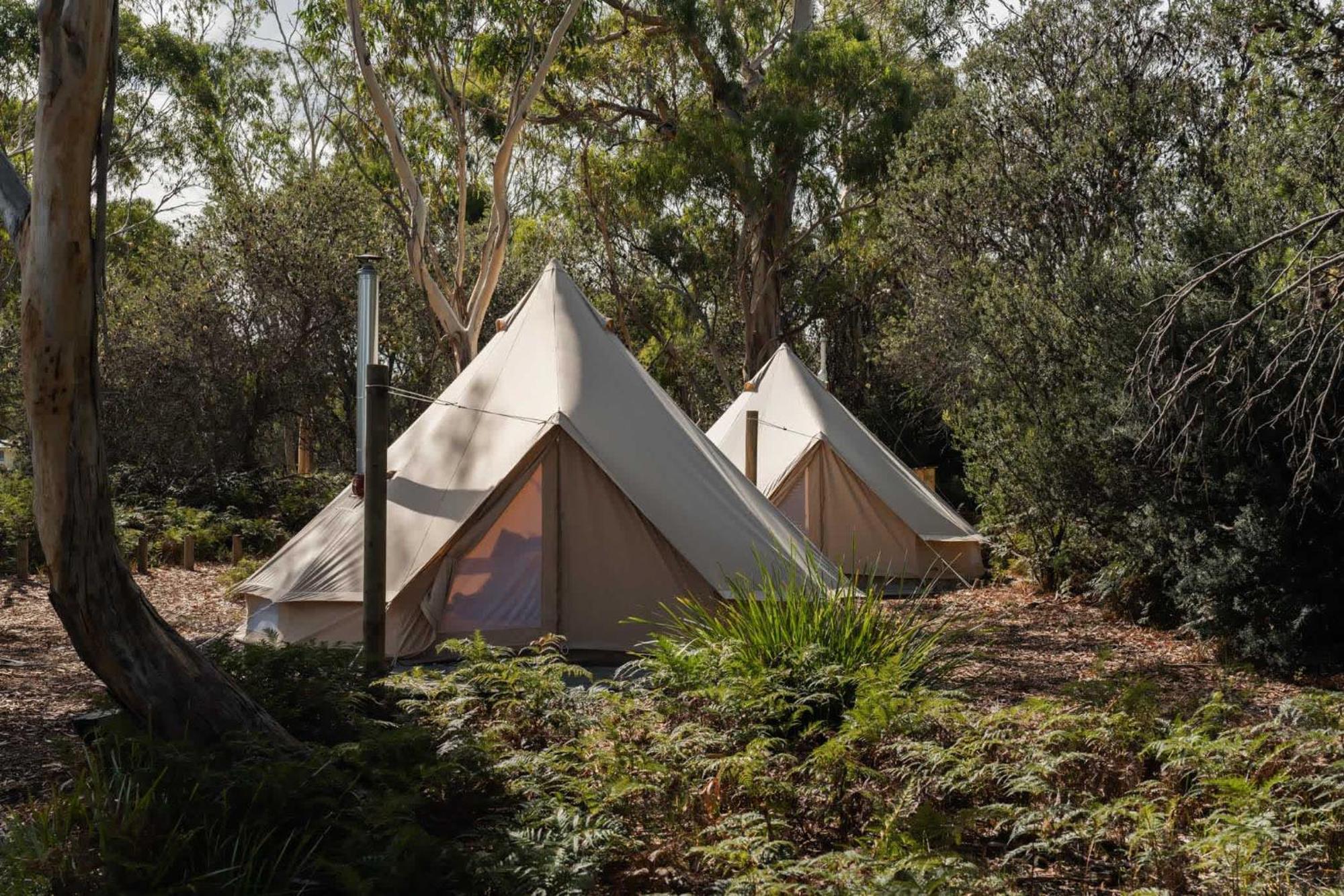 Отель Numie - Freycinet Peninsula - Glamping - Heated - Waterfront Коулс-Бей Экстерьер фото
