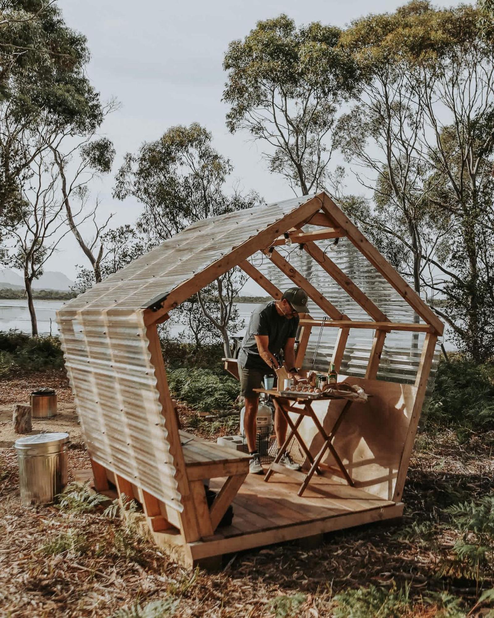 Отель Numie - Freycinet Peninsula - Glamping - Heated - Waterfront Коулс-Бей Экстерьер фото